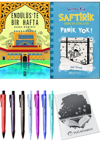Saftirik 6 Panik Yok! ve Endülüs'te Bir Hafta 2'li Set - Kalem