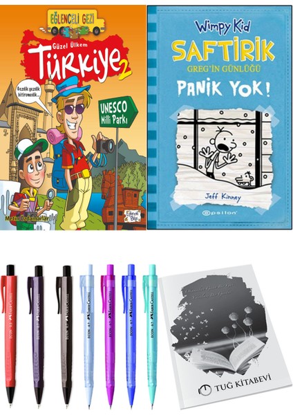 Saftirik 6 Panik Yok! ve Güzel Ülkem Türkiye 2 2'li Set - Kalem