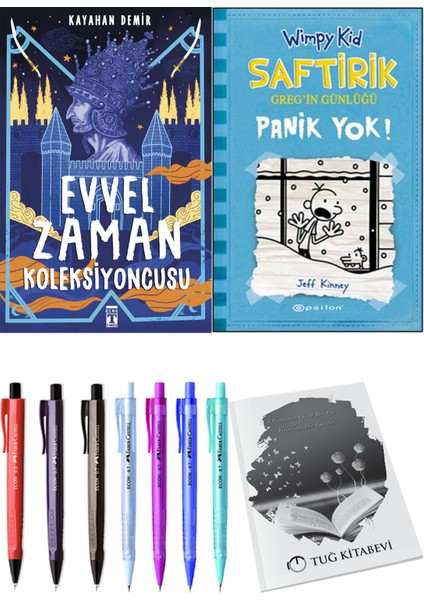 Saftirik 6 Panik Yok! ve Evvel Zaman Koleksiyoncusu 2'li Set - Kalem