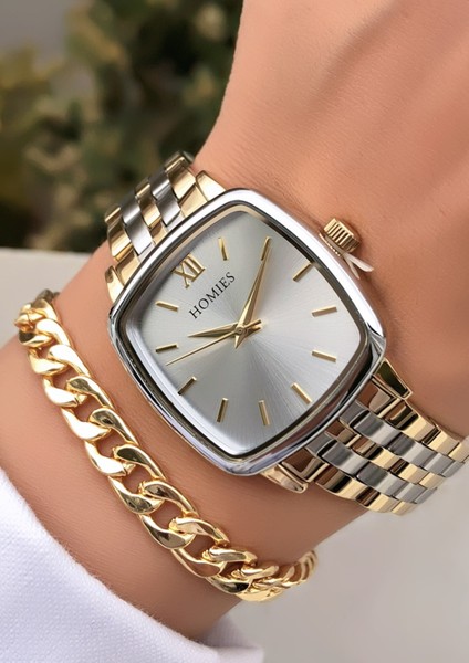 Marka Çelik Kadın Saat 3 Atm Su Geçirmezlik 2 Yıl Güvenceli Faturalı Bileklik Hediyeli fiyatları