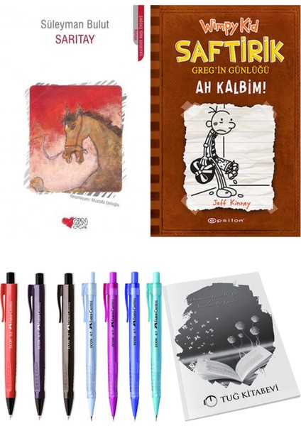 Saftirik 7 Ah Kalbim! ve Sarıtay 2'li Set - Kalem