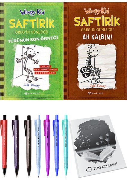 Saftirik 7 Ah Kalbim! ve Saftirik 3 Türünün Son Örneği 2'li Set - Kalem