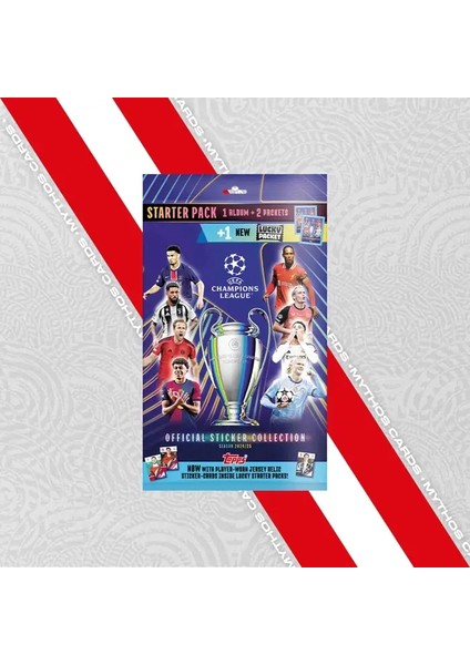 Topps 2025 Uefa Şampiyonlar Ligi Sticker - Album Pack