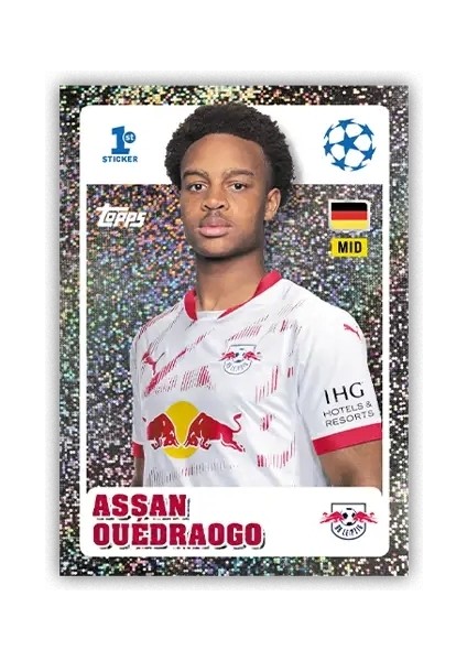 Topps 2025 Uefa Şampiyonlar Ligi Sticker - Album Pack