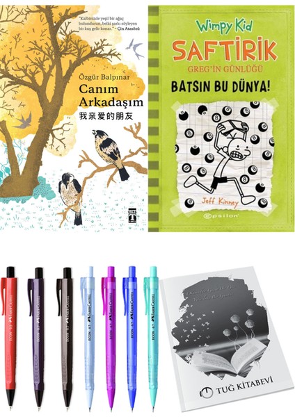 Saftirik 8 Batsın Bu Dünya! ve Canım Arkadaşım 2'li Set - Kalem