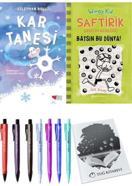 Saftirik 8 Batsın Bu Dünya! ve Kar Tanesi 2'li Set - Kalem
