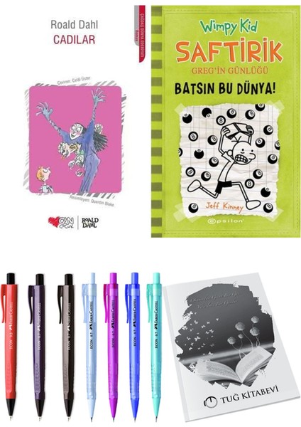 Saftirik 8 Batsın Bu Dünya! ve Cadılar 2'li Set - Kalem
