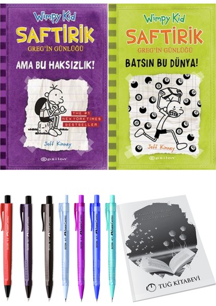 Saftirik 8 Batsın Bu Dünya! ve Saftirik 5 Ama Bu Haksızlık! 2'li Set - Kalem