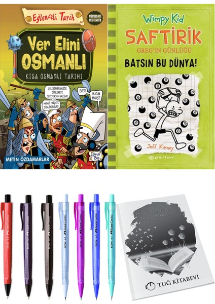 Saftirik 8 Batsın Bu Dünya! ve Ver Elini Osmanlı 2'li Set - Kalem