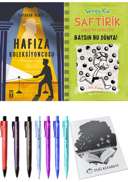 Saftirik 8 Batsın Bu Dünya! ve Hafıza Koleksiyoncusu 2'li Set - Kalem