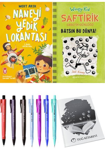 Saftirik 8 Batsın Bu Dünya! ve Naneyi Yedik Lokantası 2'li Set - Kalem