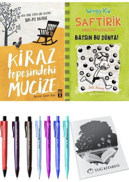 Saftirik 8 Batsın Bu Dünya! ve Kiraz Tepesindeki Mucize 2'li Set - Kalem