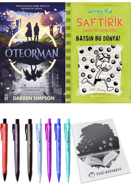 Saftirik 8 Batsın Bu Dünya! ve Öteorman 2'li Set - Kalem