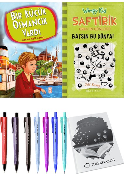 Saftirik 8 Batsın Bu Dünya! ve Bir Küçük Osmancık Vardı 2'li Set - Kalem