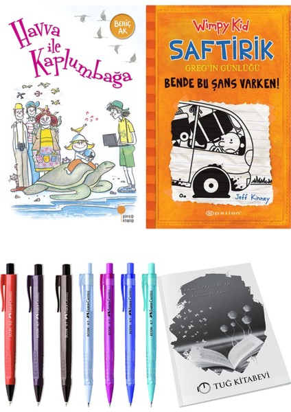 Saftirik 9 Bende Bu Şans Varken! ve Havva ile Kaplumbağa 2'li Set - Kalem