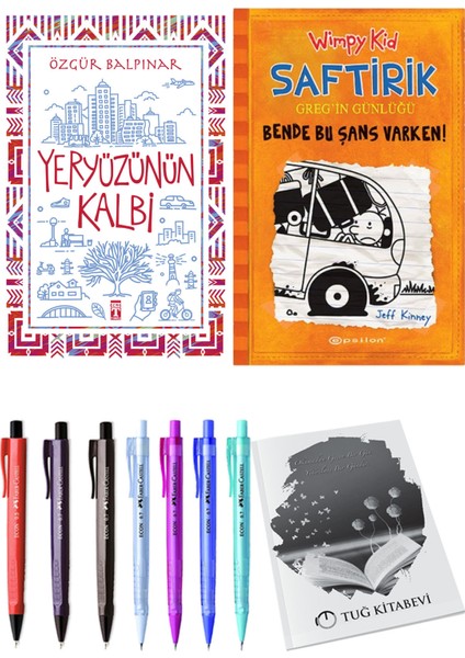 Saftirik 9 Bende Bu Şans Varken! ve Yeryüzünün Kalbi 2'li Set - Kalem