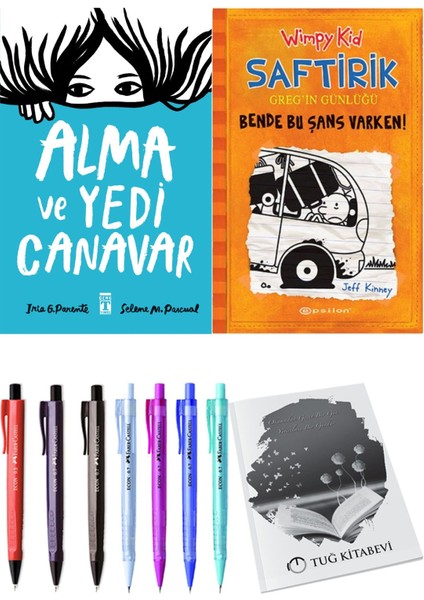 Saftirik 9 Bende Bu Şans Varken! ve Alma ve Yedi Canavar 2'li Set - Kalem