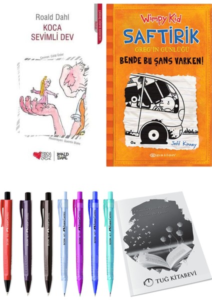 Saftirik 9 Bende Bu Şans Varken! ve Koca Sevimli Dev 2'li Set - Kalem