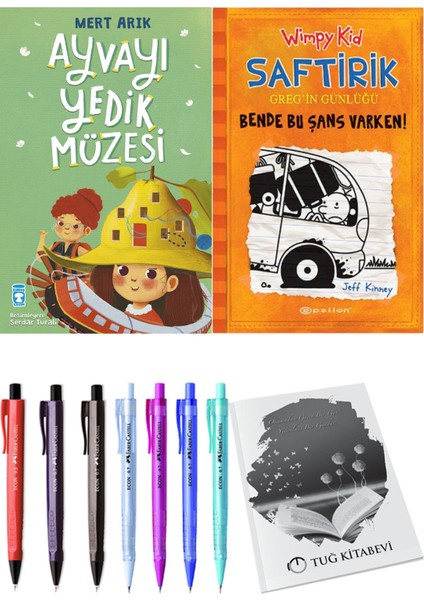Saftirik 9 Bende Bu Şans Varken! ve Ayvayı Yedik Müzesi 2'li Set - Kalem