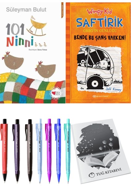 Saftirik 9 Bende Bu Şans Varken! ve 101 Ninni 2'li Set - Kalem