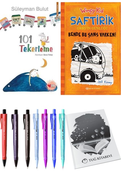 Saftirik 9 Bende Bu Şans Varken! ve 101 Tekerleme 2'li Set - Kalem