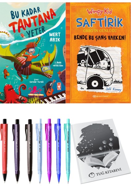 Saftirik 9 Bende Bu Şans Varken! ve Bu Kadar Tantana Yeter 2'li Set - Kalem