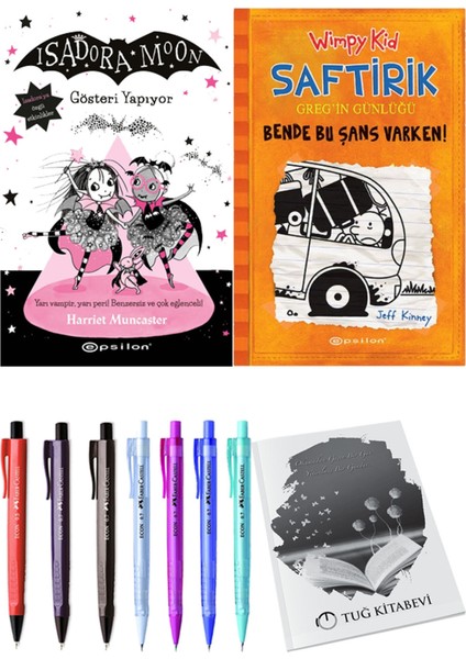 Saftirik 9 Bende Bu Şans Varken! ve Isadora Moon 9 Gösteri Yapıyor 2'li Set - Kalem