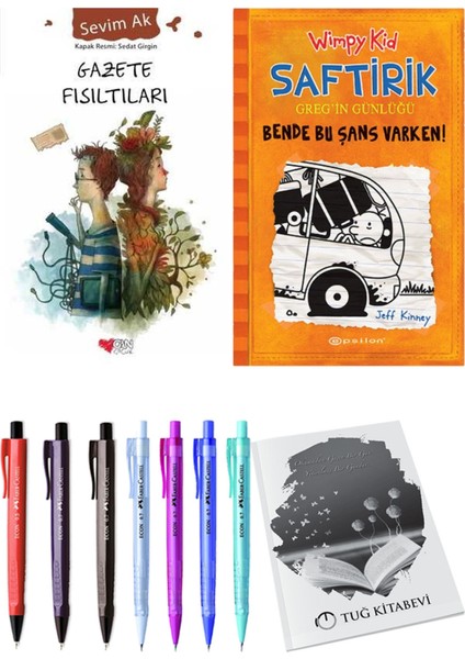 Saftirik 9 Bende Bu Şans Varken! ve Gazete Fısıltıları 2'li Set - Kalem