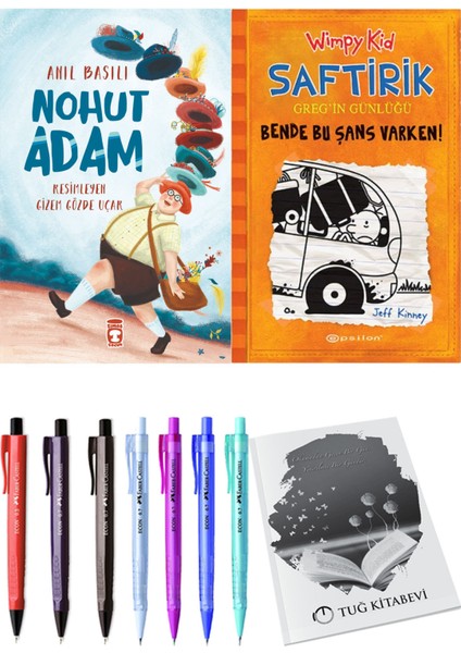 Saftirik 9 Bende Bu Şans Varken! ve Nohut Adam 2'li Set - Kalem