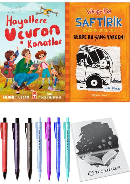 Saftirik 9 Bende Bu Şans Varken! ve Hayallere Uçuran Kanatlar 2'li Set - Kalem