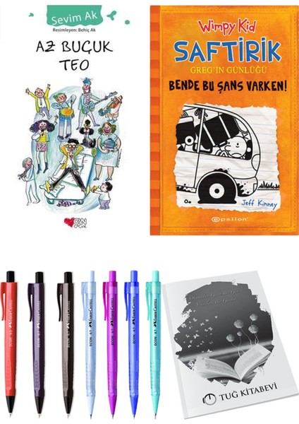 Saftirik 9 Bende Bu Şans Varken! ve Az Buçuk Teo 2'li Set - Kalem