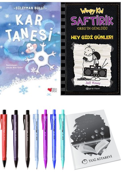 Saftirik 10 Hey Gidi Günler! ve Kar Tanesi 2'li Set - Kalem