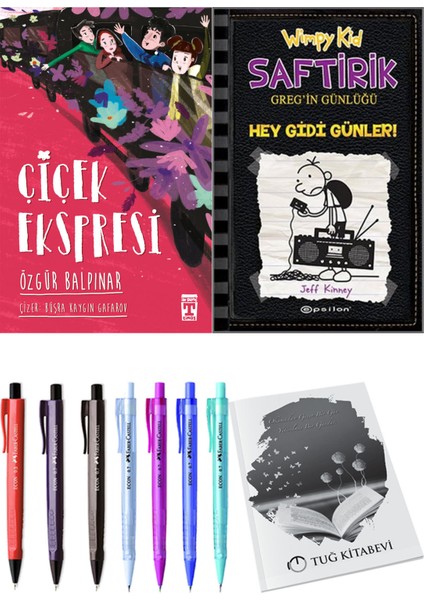 Saftirik 10 Hey Gidi Günler! ve Çiçek Ekspresi 2'li Set - Kalem
