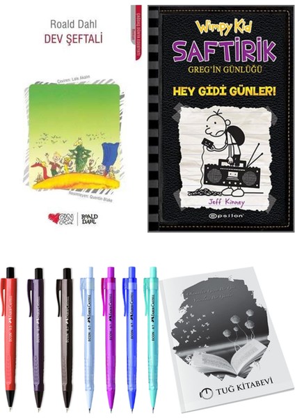 Saftirik 10 Hey Gidi Günler! ve Dev Şeftali 2'li Set - Kalem