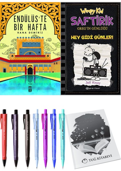 Saftirik 10 Hey Gidi Günler! ve Endülüs'te Bir Hafta 2'li Set - Kalem