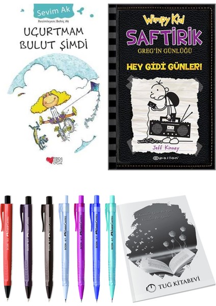 Saftirik 10 Hey Gidi Günler! ve Uçurtmam Bulut Şimdi 2'li Set - Kalem