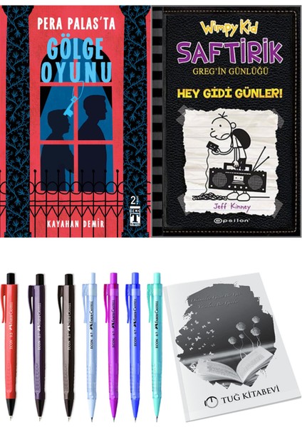 Saftirik 10 Hey Gidi Günler! ve Pera Palas'ta Gölge Oyunu 2'li Set - Kalem