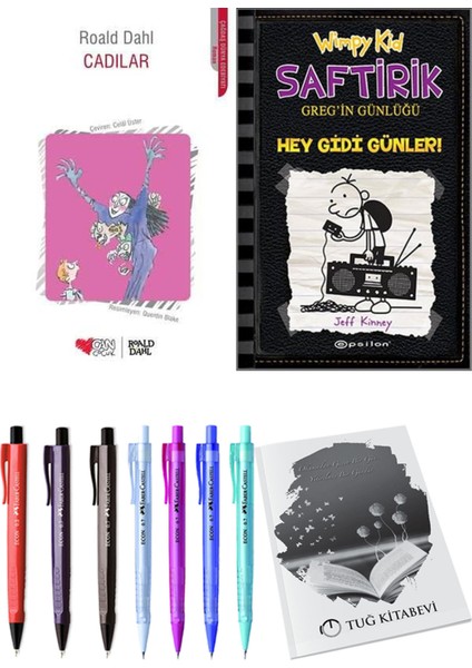 Saftirik 10 Hey Gidi Günler! ve Cadılar 2'li Set - Kalem