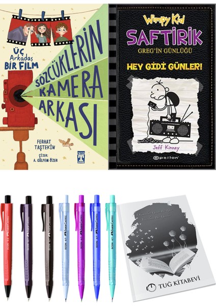 Saftirik 10 Hey Gidi Günler! ve Sözcüklerin Kamera Arkası 2'li Set - Kalem