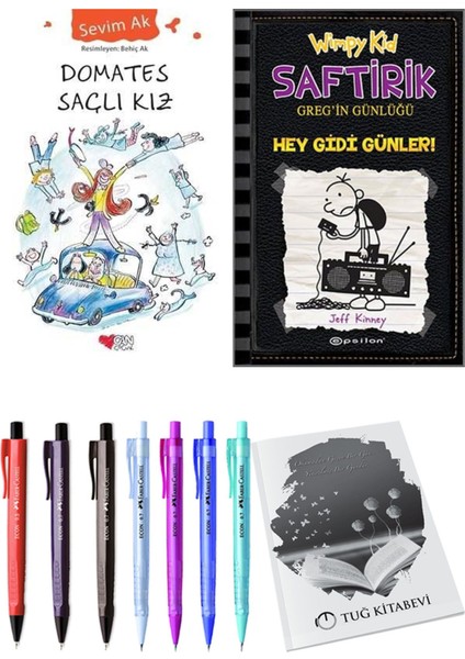 Saftirik 10 Hey Gidi Günler! ve Domates Saçlı Kız 2'li Set - Kalem