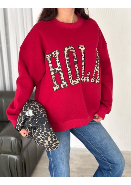 Üç Iplik Şardonlu Hola Sweatshirt