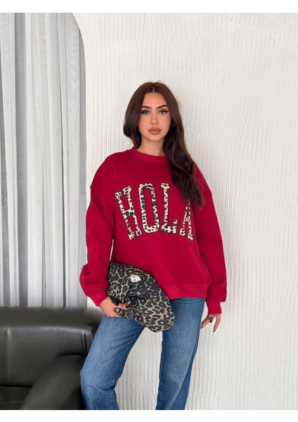 Üç Iplik Şardonlu Hola Sweatshirt