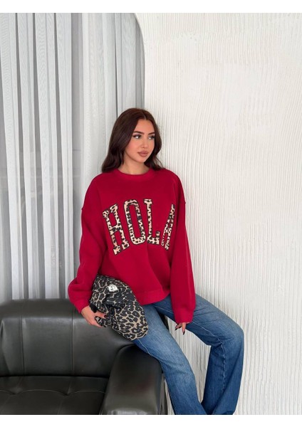 Üç Iplik Şardonlu Hola Sweatshirt