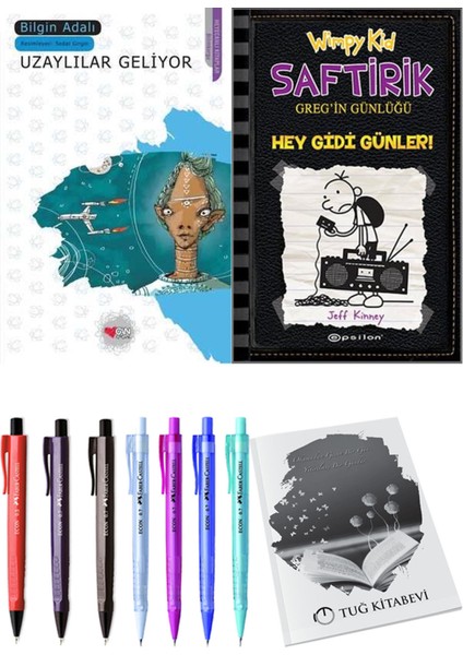 Saftirik 10 Hey Gidi Günler! ve Uzaylılar Geliyor 2'li Set - Kalem