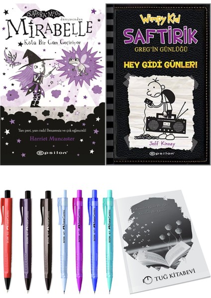 Saftirik 10 Hey Gidi Günler! ve Mirabelle 3 Kötü Bir Gün Geçiriyor 2'li Set - Kalem