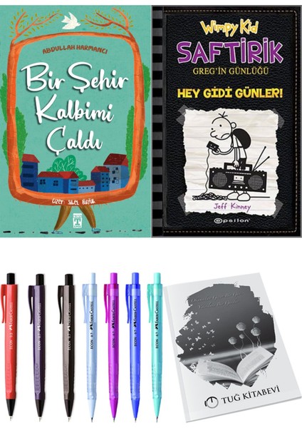 Saftirik 10 Hey Gidi Günler! ve Bir Şehir Kalbimi Çaldı 2'li Set - Kalem