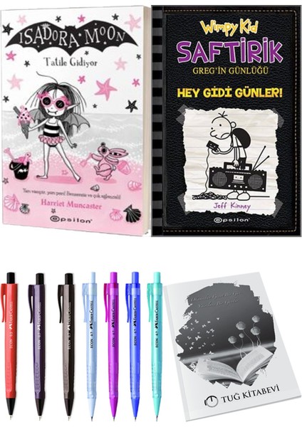 Saftirik 10 Hey Gidi Günler! ve Isadora Moon 11 Tatile Gidiyor 2'li Set - Kalem