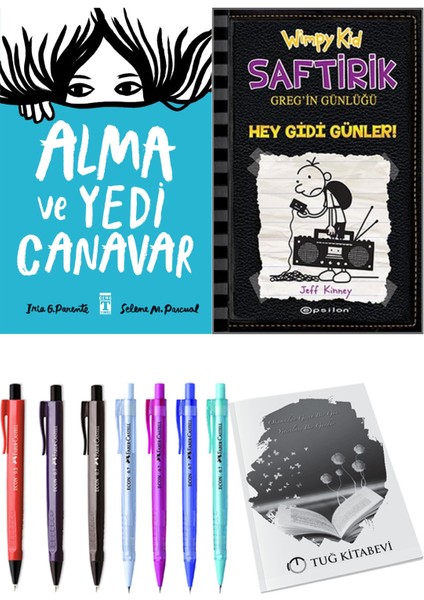 Saftirik 10 Hey Gidi Günler! ve Alma ve Yedi Canavar 2'li Set - Kalem