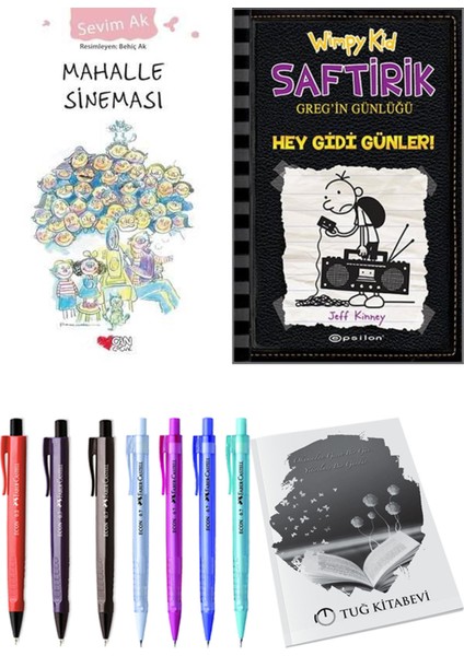 Saftirik 10 Hey Gidi Günler! ve Mahalle Sineması 2'li Set - Kalem