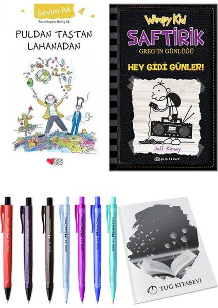 Saftirik 10 Hey Gidi Günler! ve Puldan Taştan Lahanadan 2'li Set - Kalem